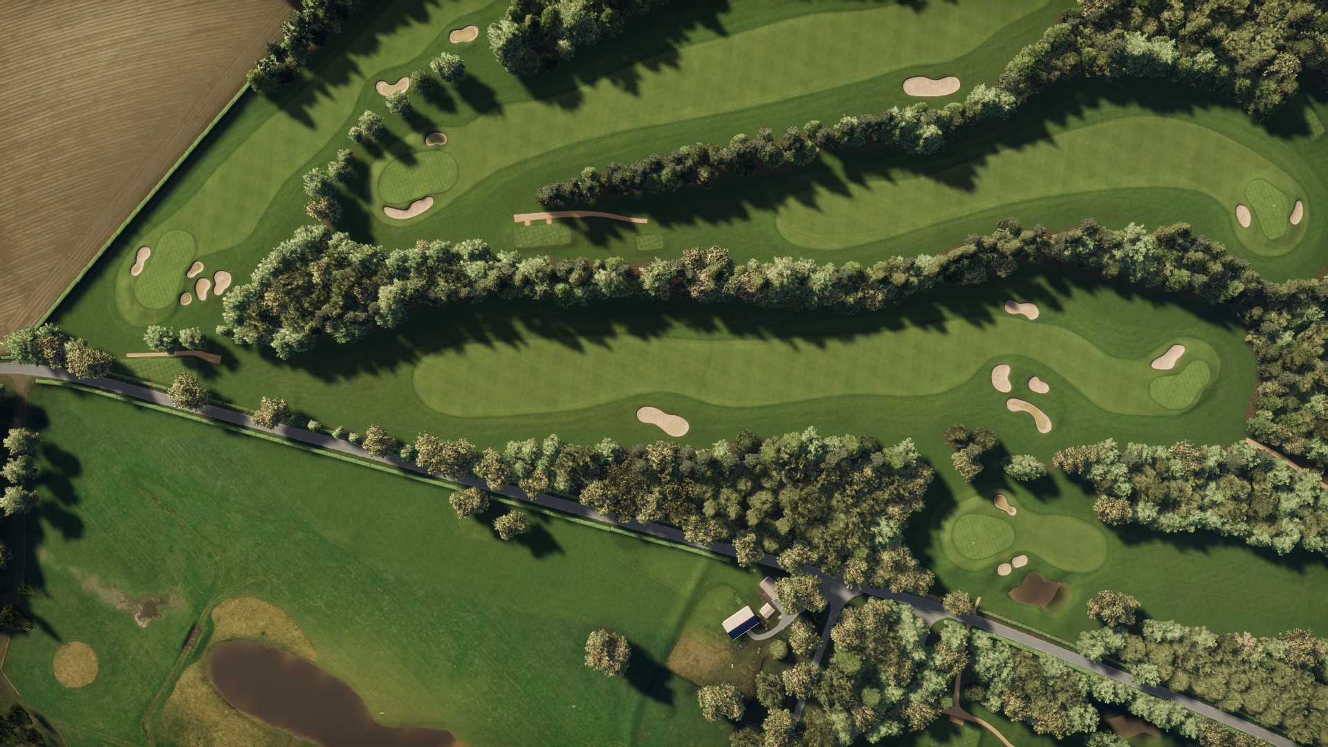 Hole 8 at Eden Golf Club