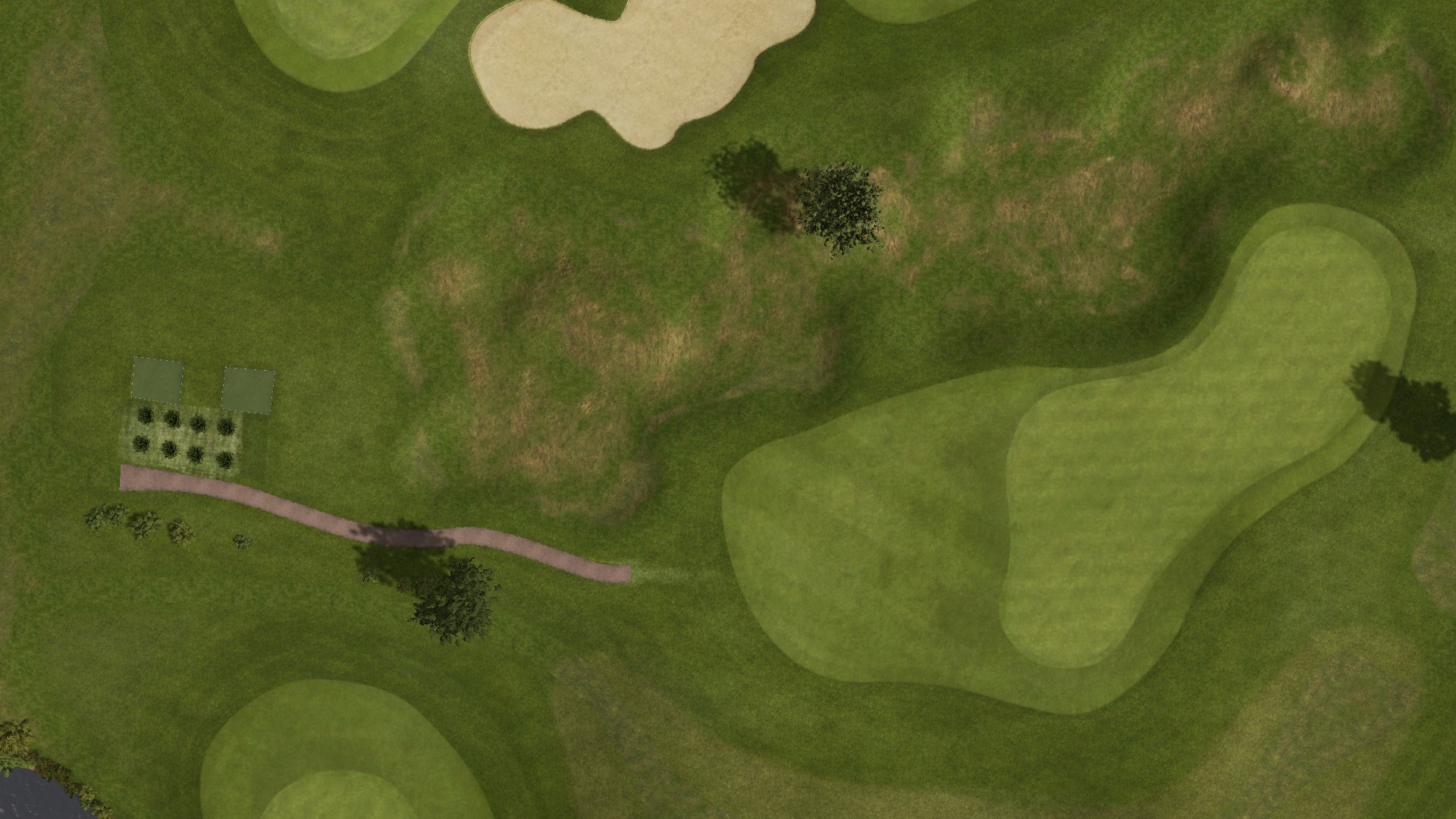 Hole 8 at Eichenried OPEN.9