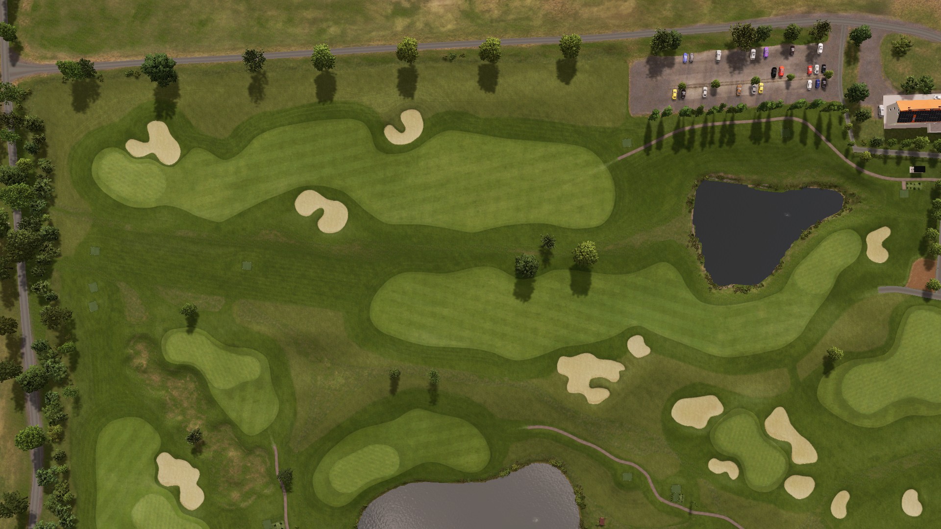 Hole 9 at Eichenried OPEN.9