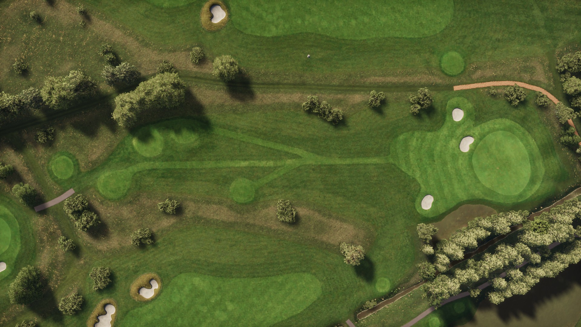 Hole 6 at Elisefarm Golf Club