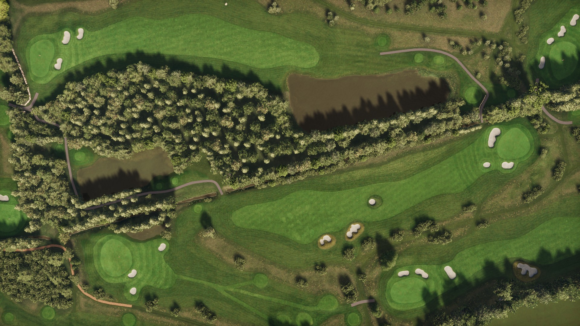 Hole 7 at Elisefarm Golf Club