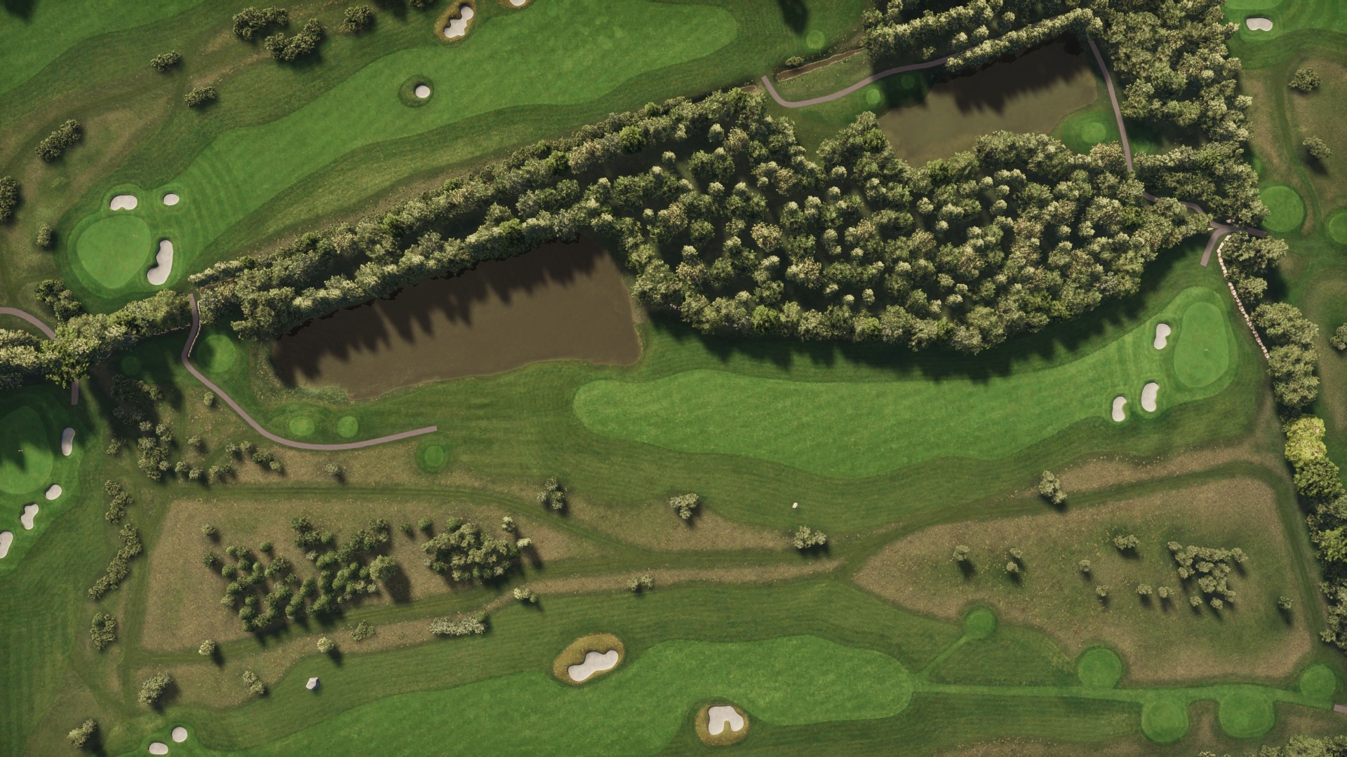 Hole 8 at Elisefarm Golf Club