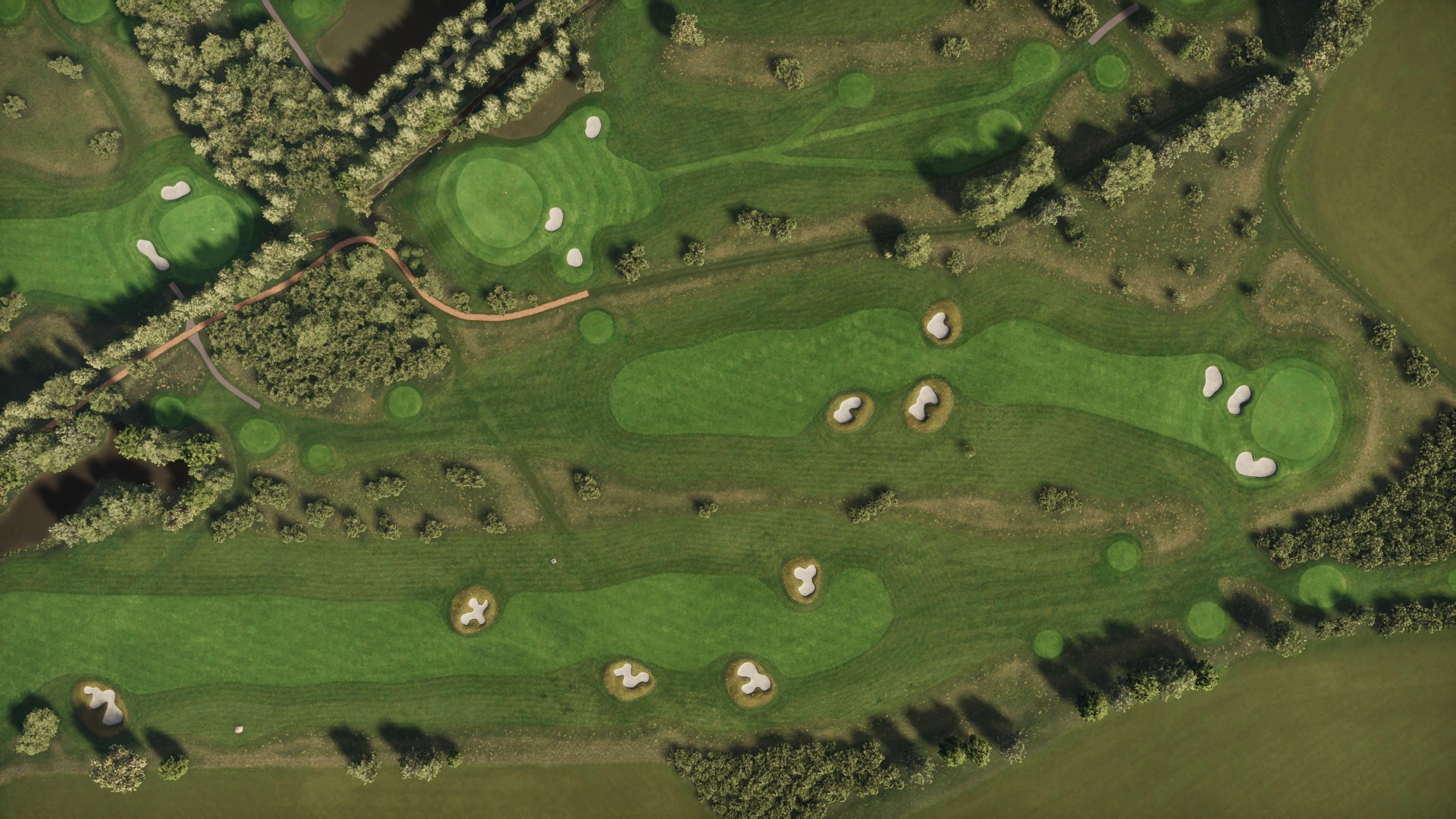 Hole 11 at Elisefarm Golf Club