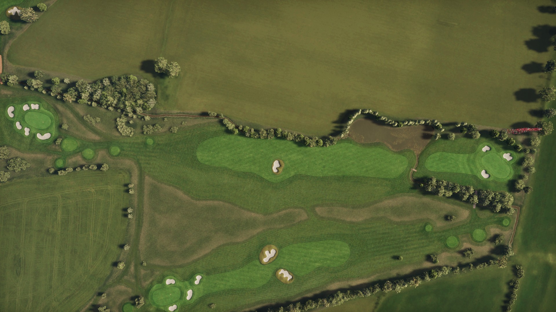 Hole 14 at Elisefarm Golf Club