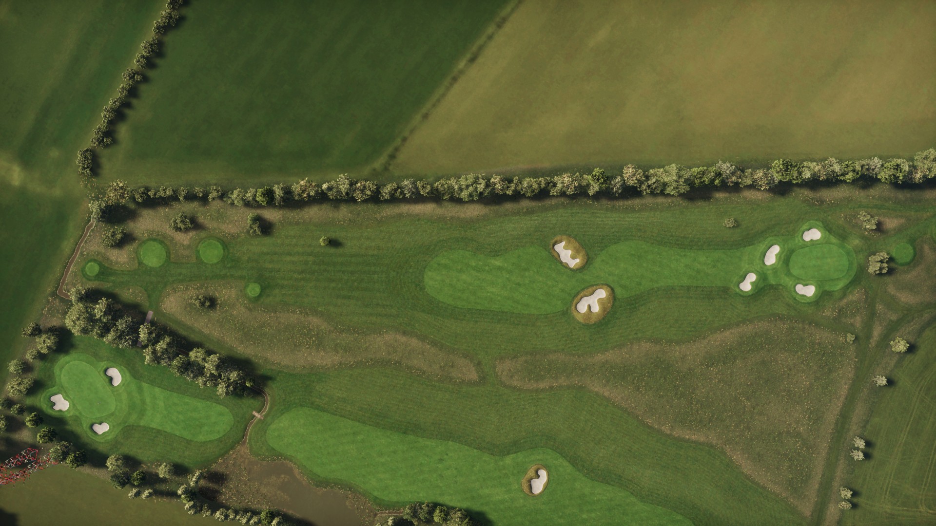 Hole 15 at Elisefarm Golf Club