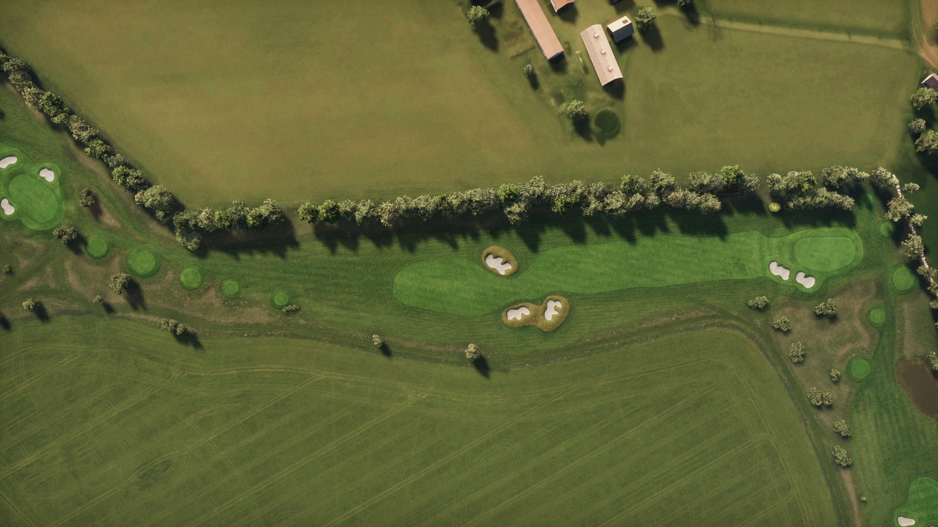 Hole 16 at Elisefarm Golf Club
