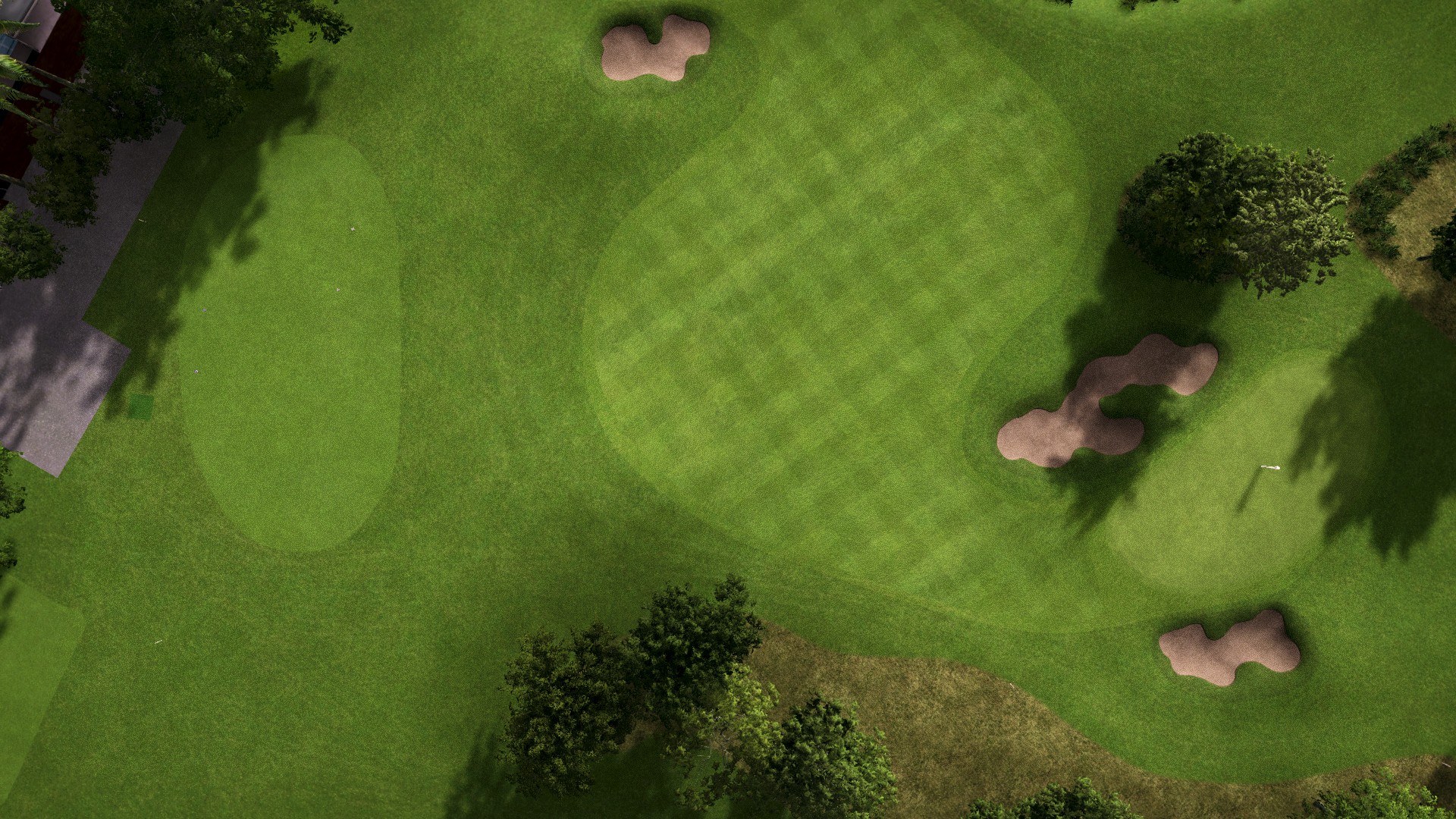 Hole 1 at Els Performance Golf Academy