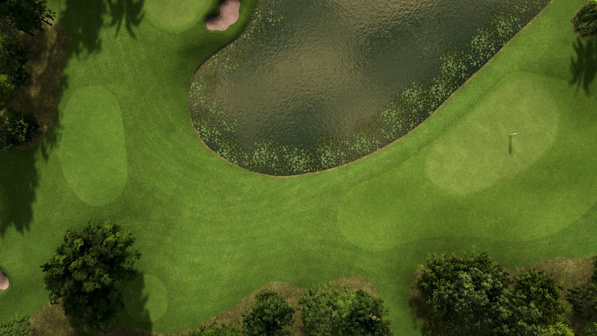 Hole 2 at Els Performance Golf Academy