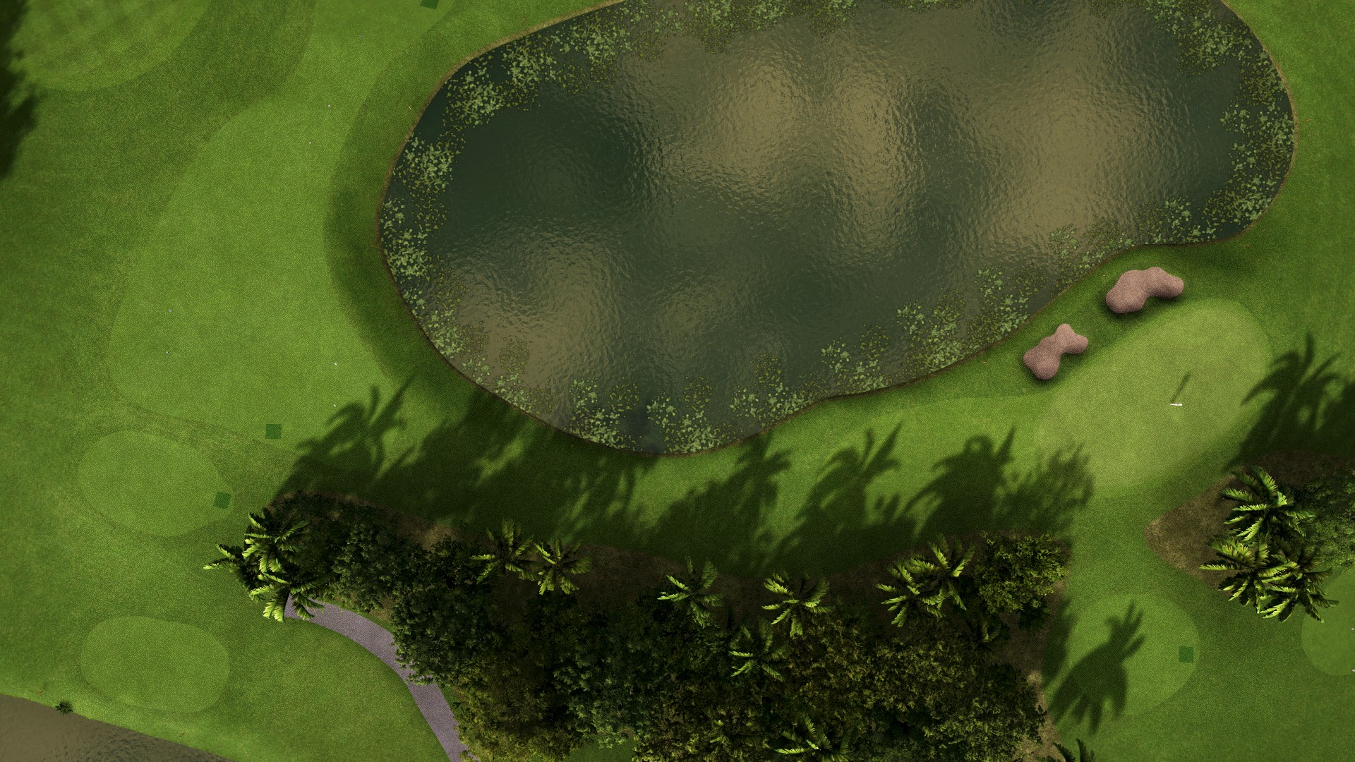 Hole 8 at Els Performance Golf Academy