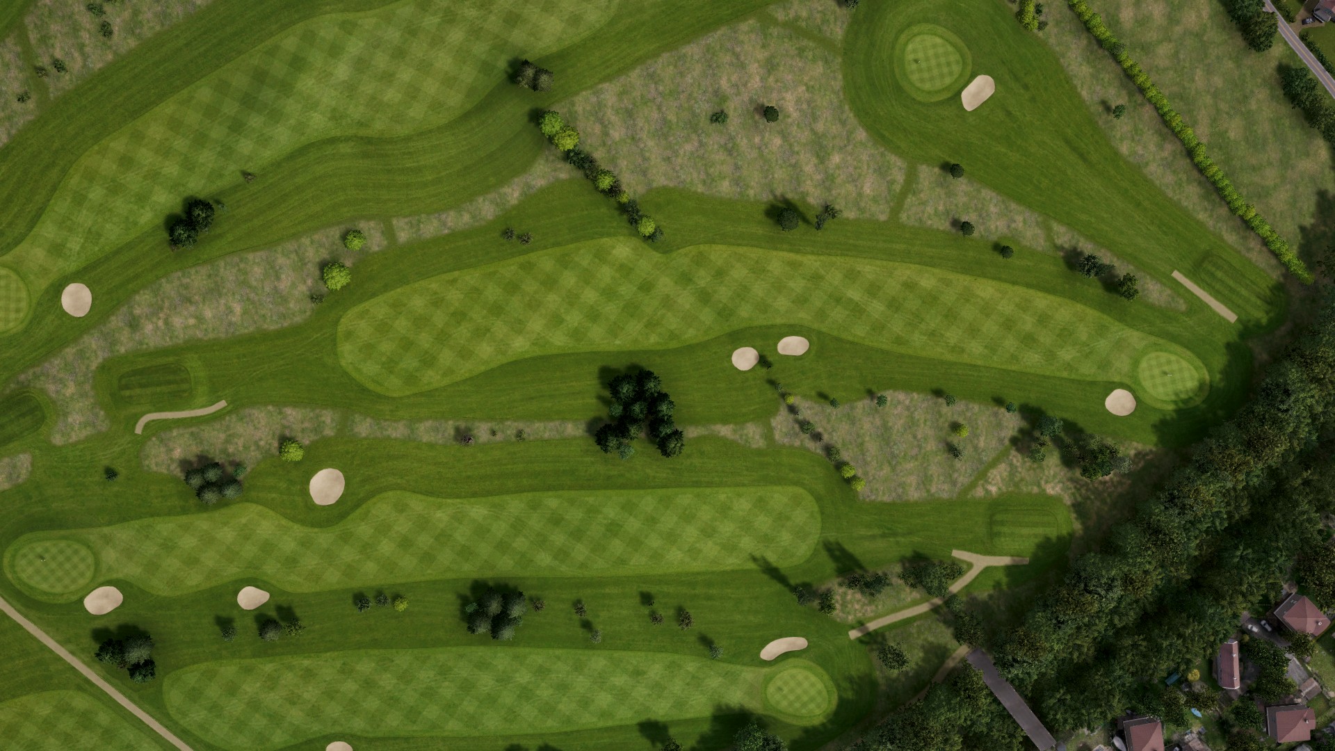 Hole 4 at Etchinghill G.C Leas Course