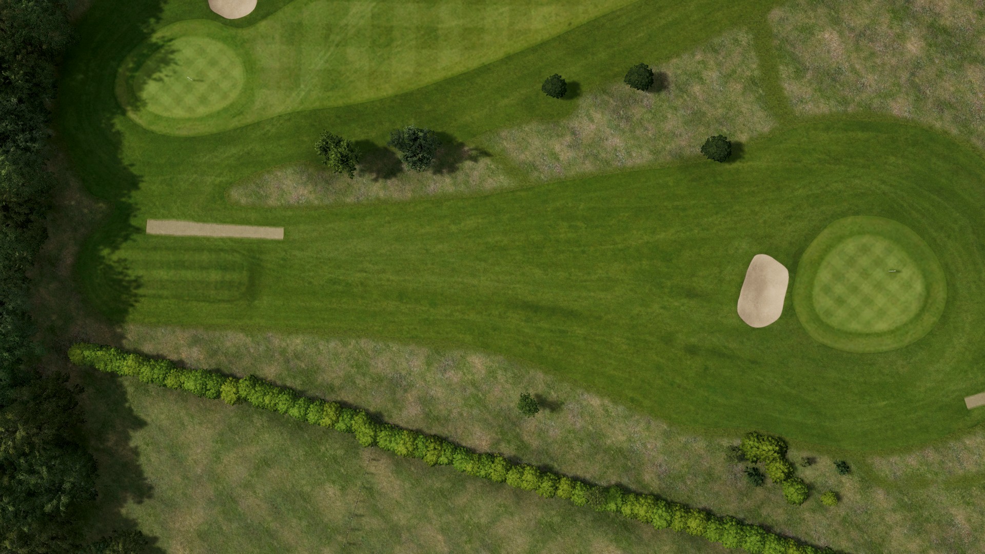 Hole 5 at Etchinghill G.C Leas Course