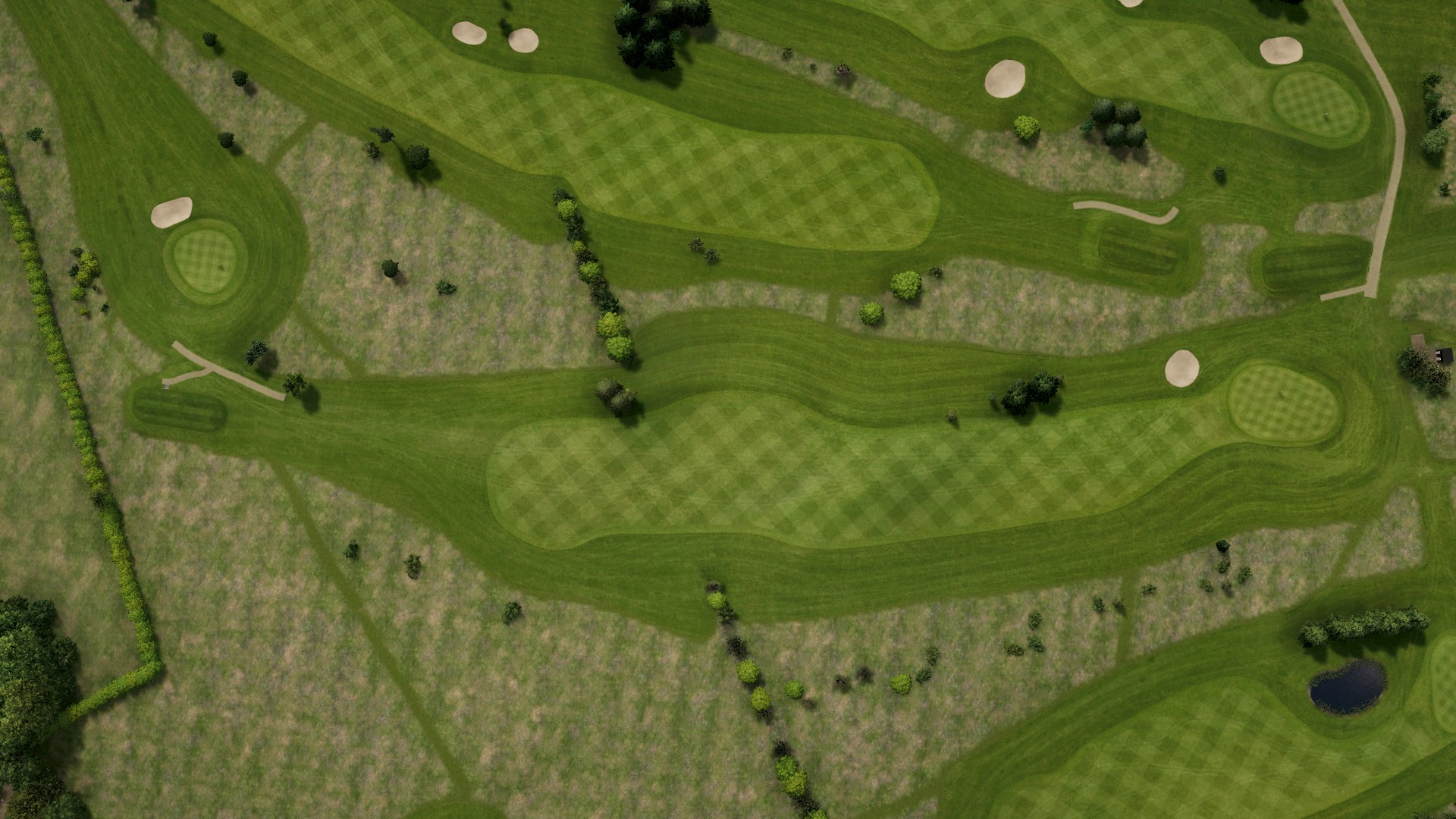 Hole 6 at Etchinghill G.C Leas Course