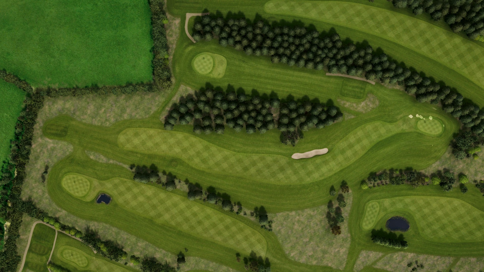 Hole 8 at Etchinghill G.C Leas Course