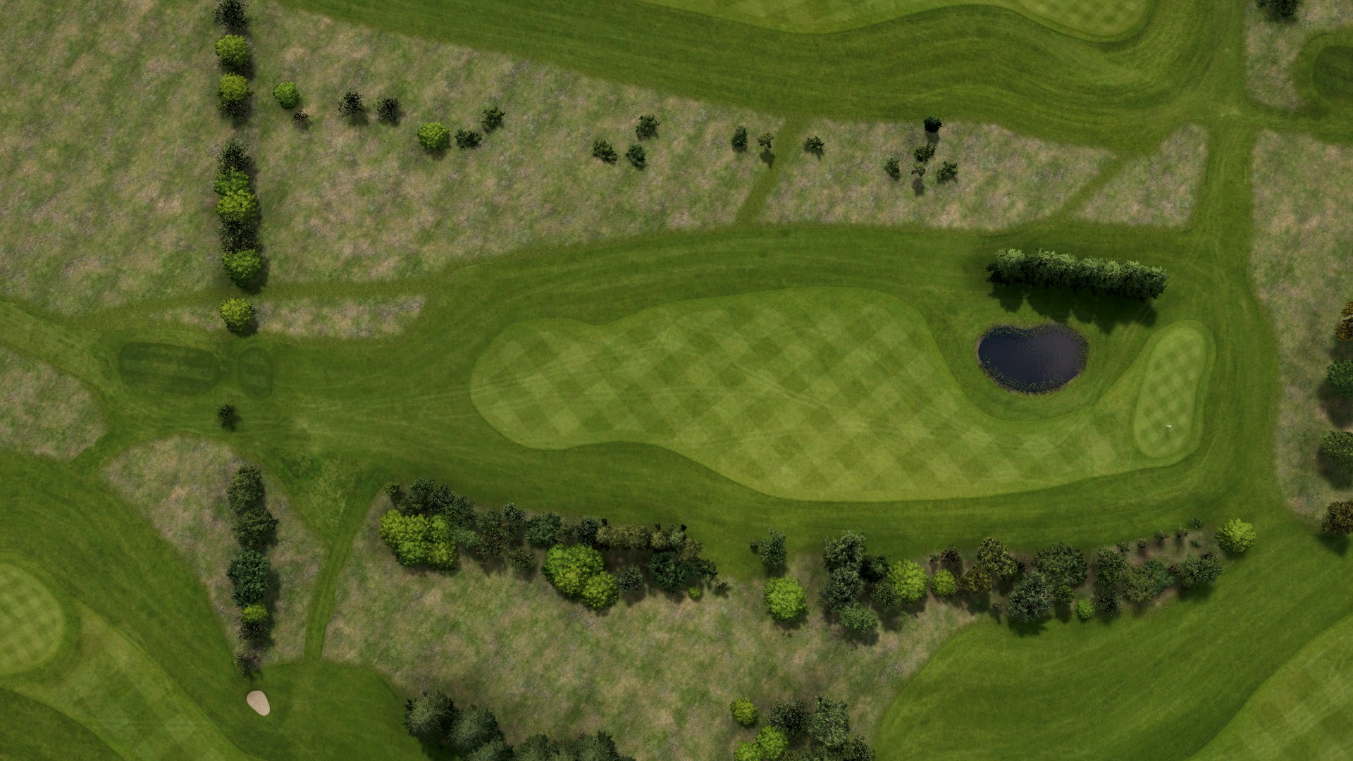 Hole 15 at Etchinghill G.C Leas Course