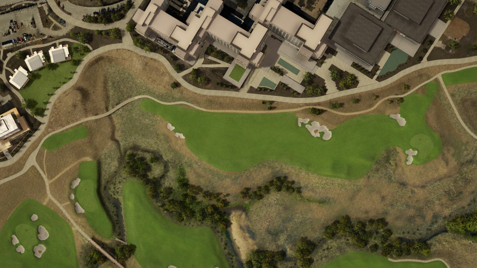 Hole 10 at Fields Ranch East at PGA Frisco