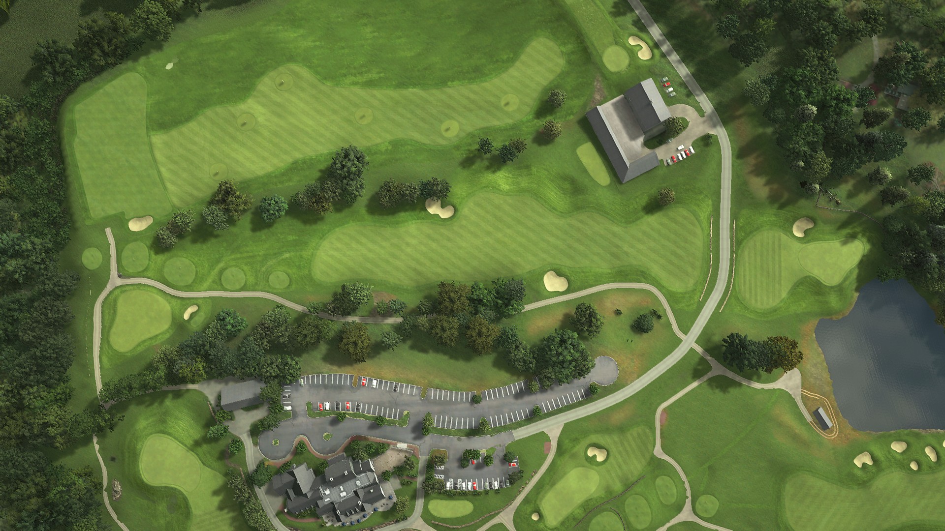 Hole 1 at Fieldstone G.C.