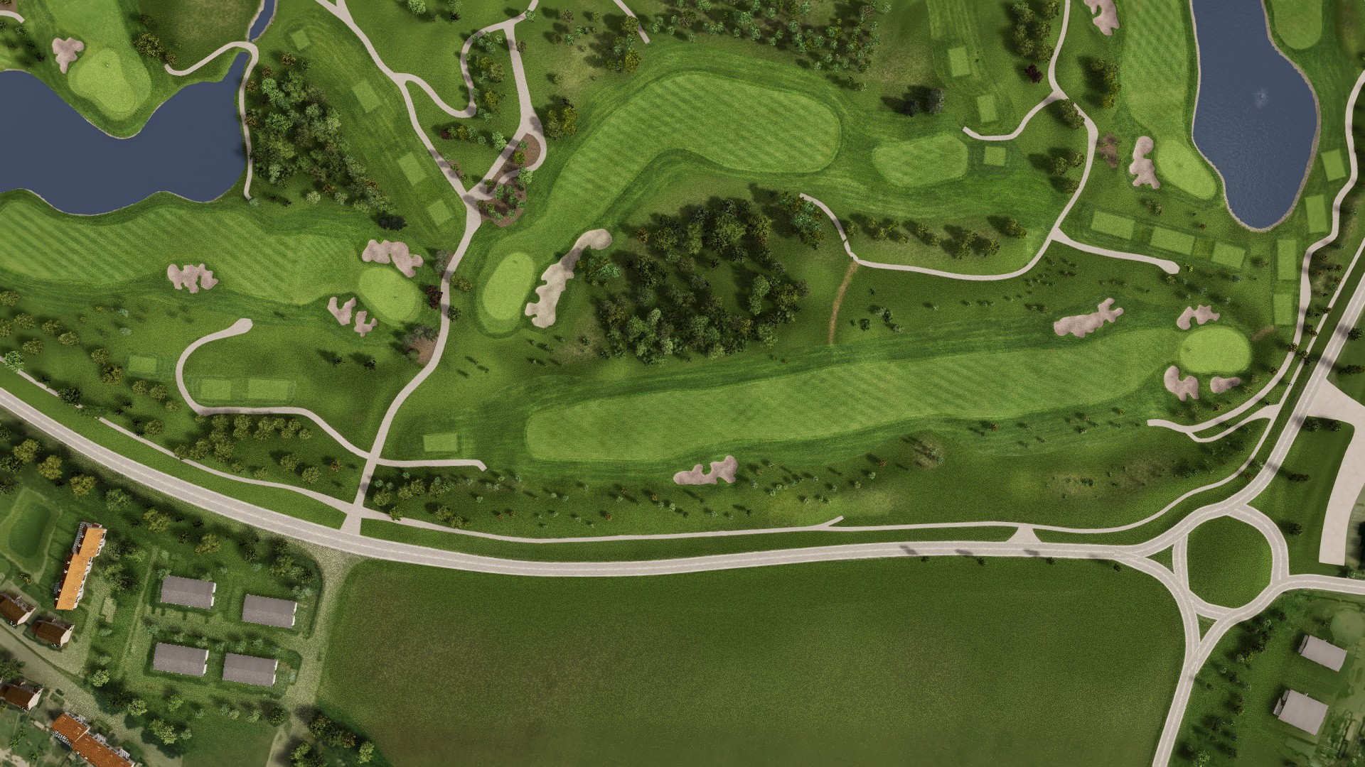 Hole 4 at Fontana GC