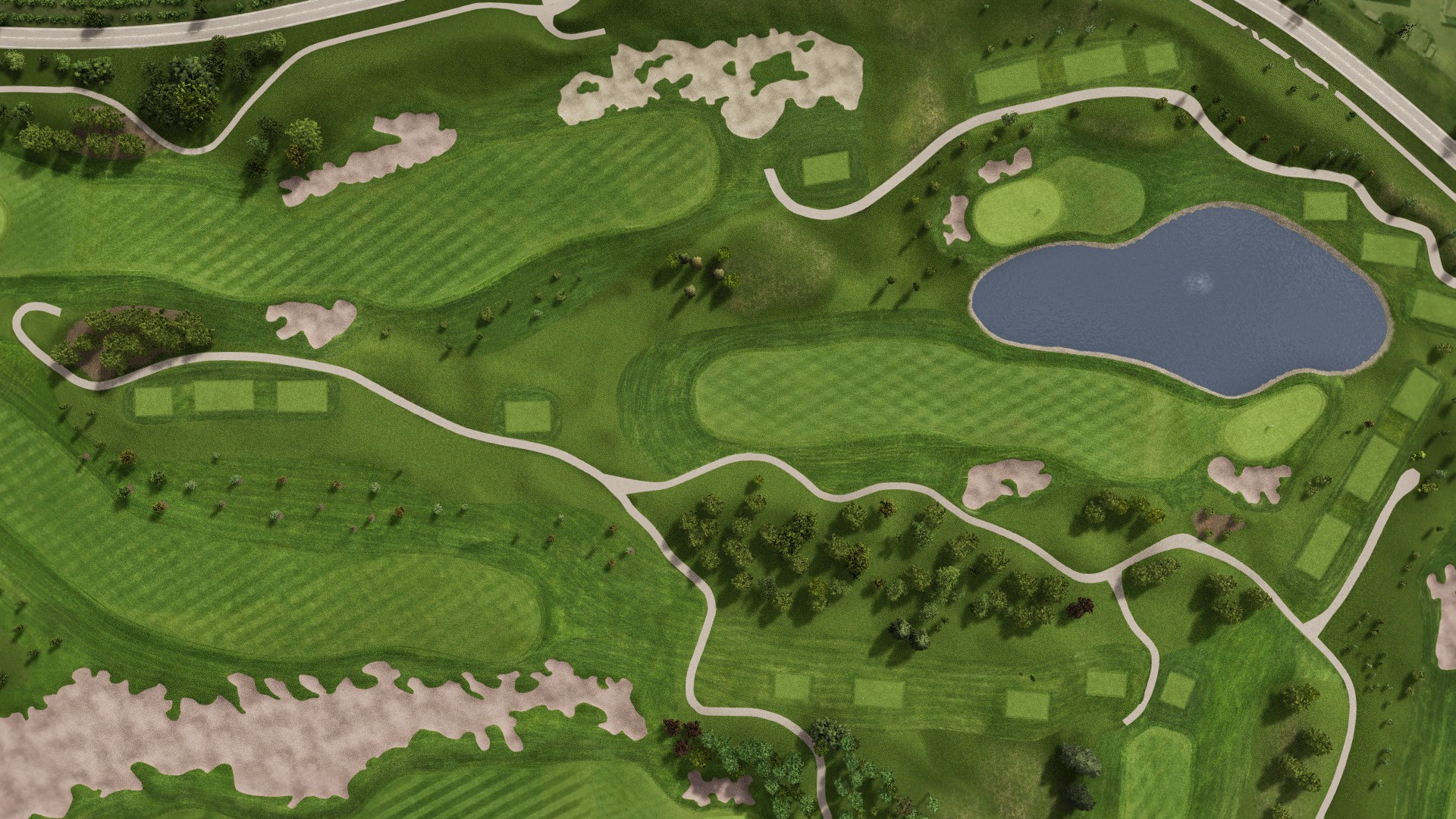 Hole 7 at Fontana GC