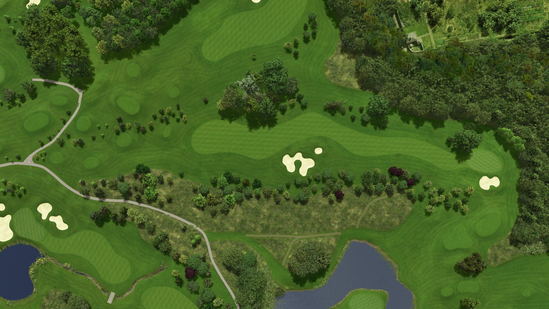 Hole 11 at Fota Island - Barryscourt