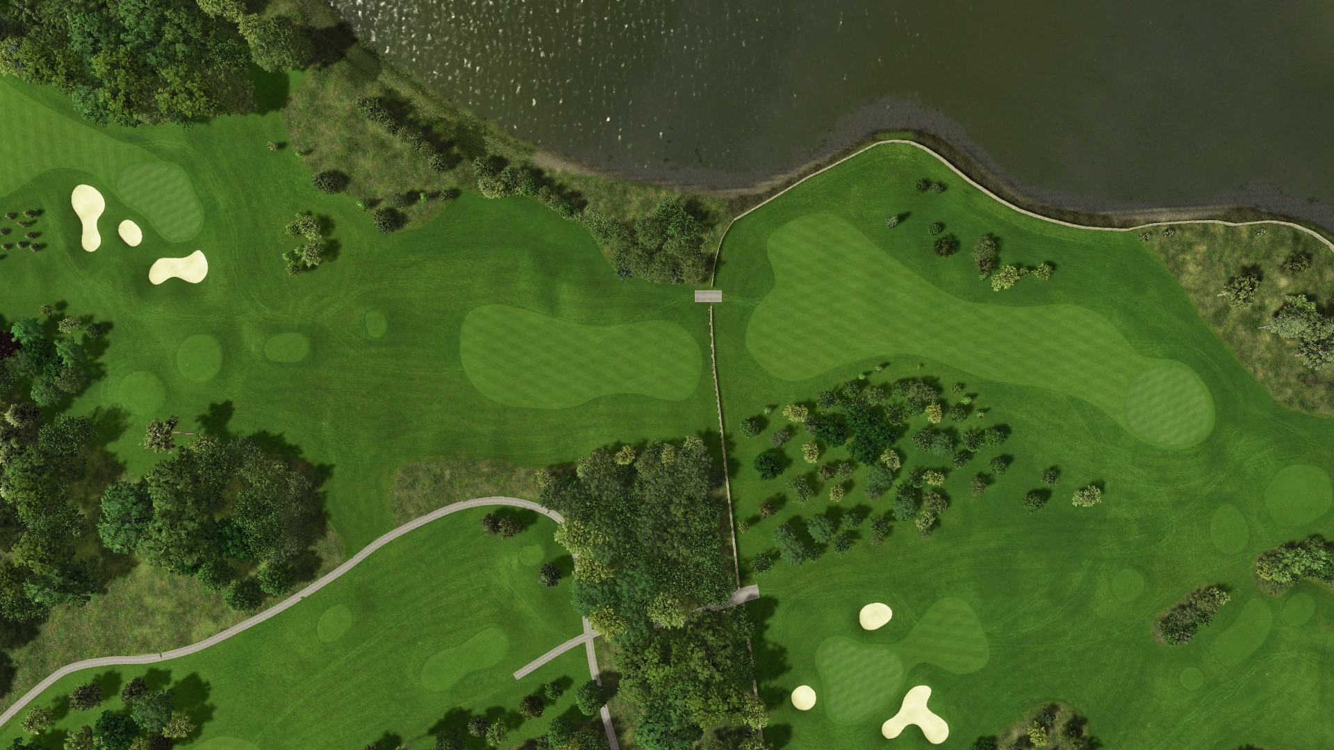 Hole 15 at Fota Island - Barryscourt
