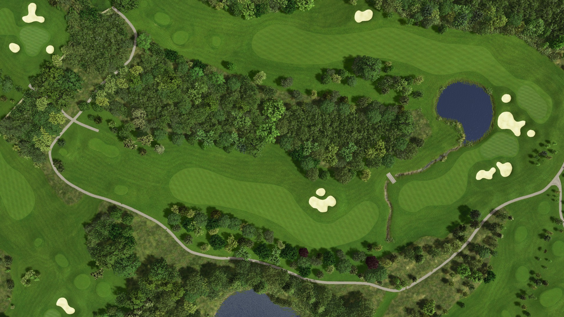 Hole 17 at Fota Island - Barryscourt