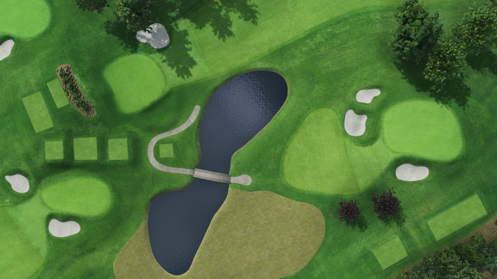 Hole 3 at Franklin Hills CC