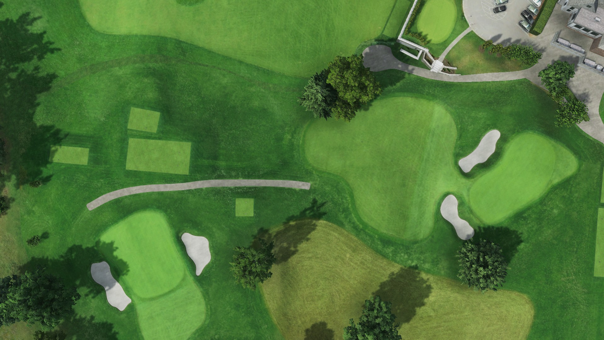 Hole 9 at Franklin Hills CC