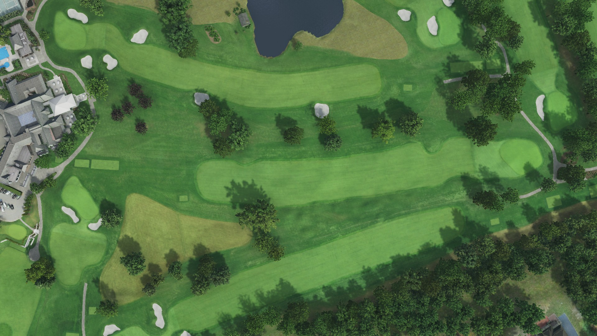 Hole 10 at Franklin Hills CC