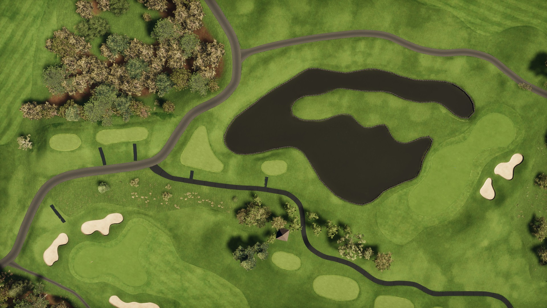 Hole 2 at Fuji Classic