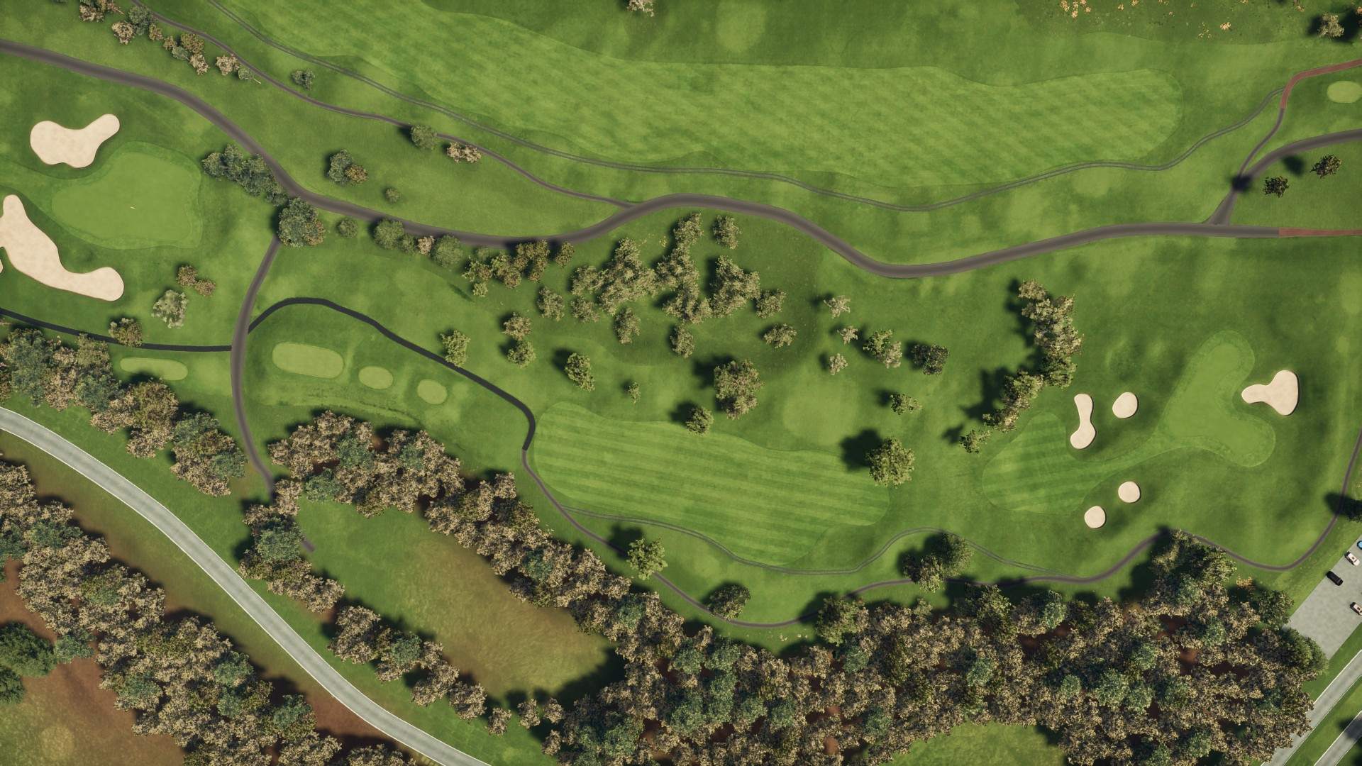 Hole 9 at Fuji Classic
