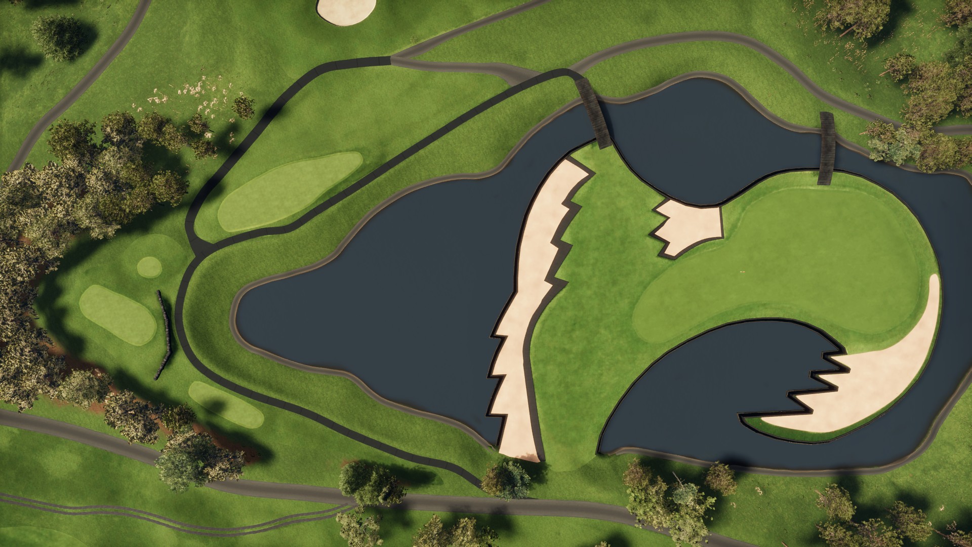 Hole 17 at Fuji Classic