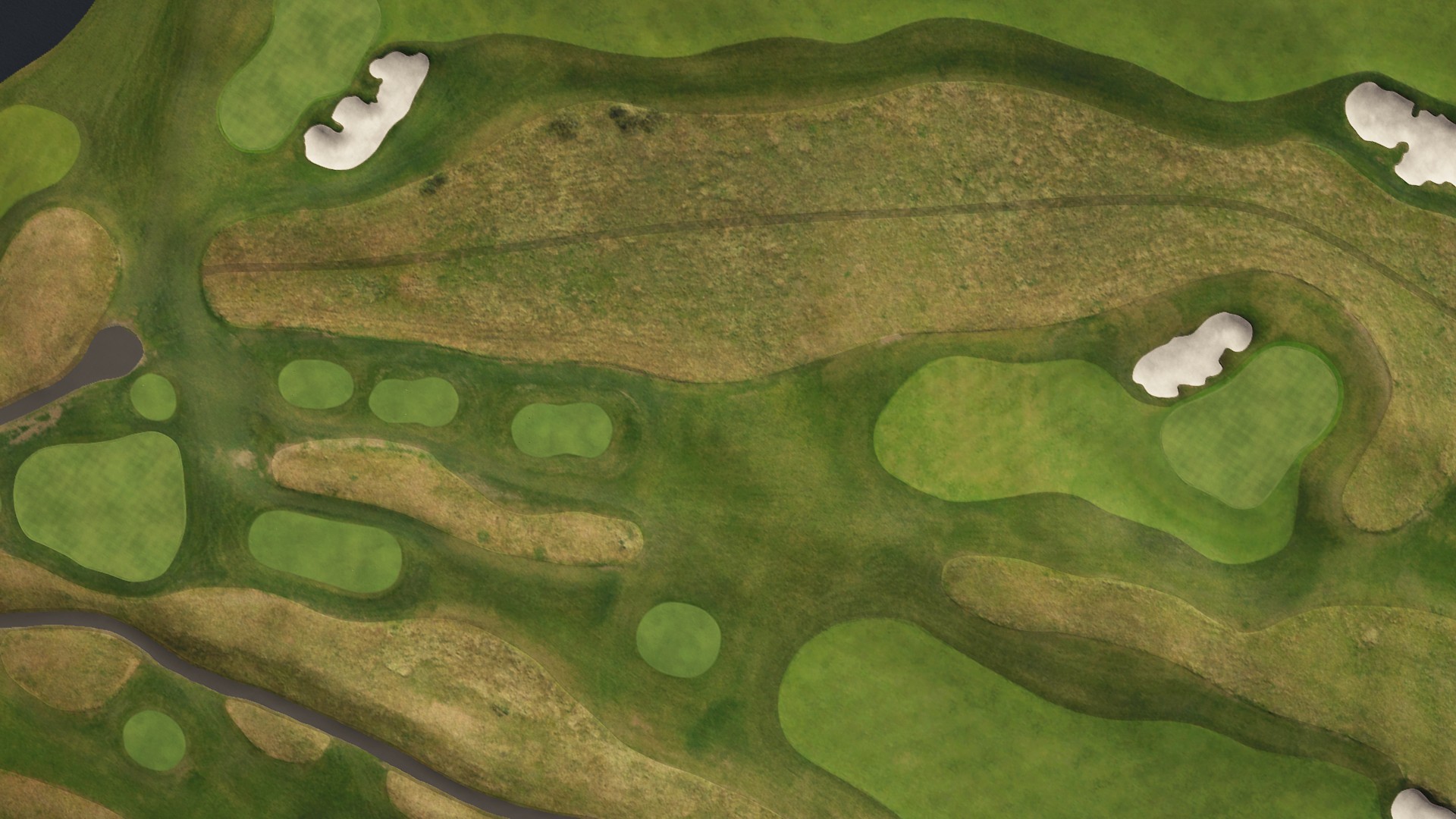 Hole 1 at Great Northern Academy