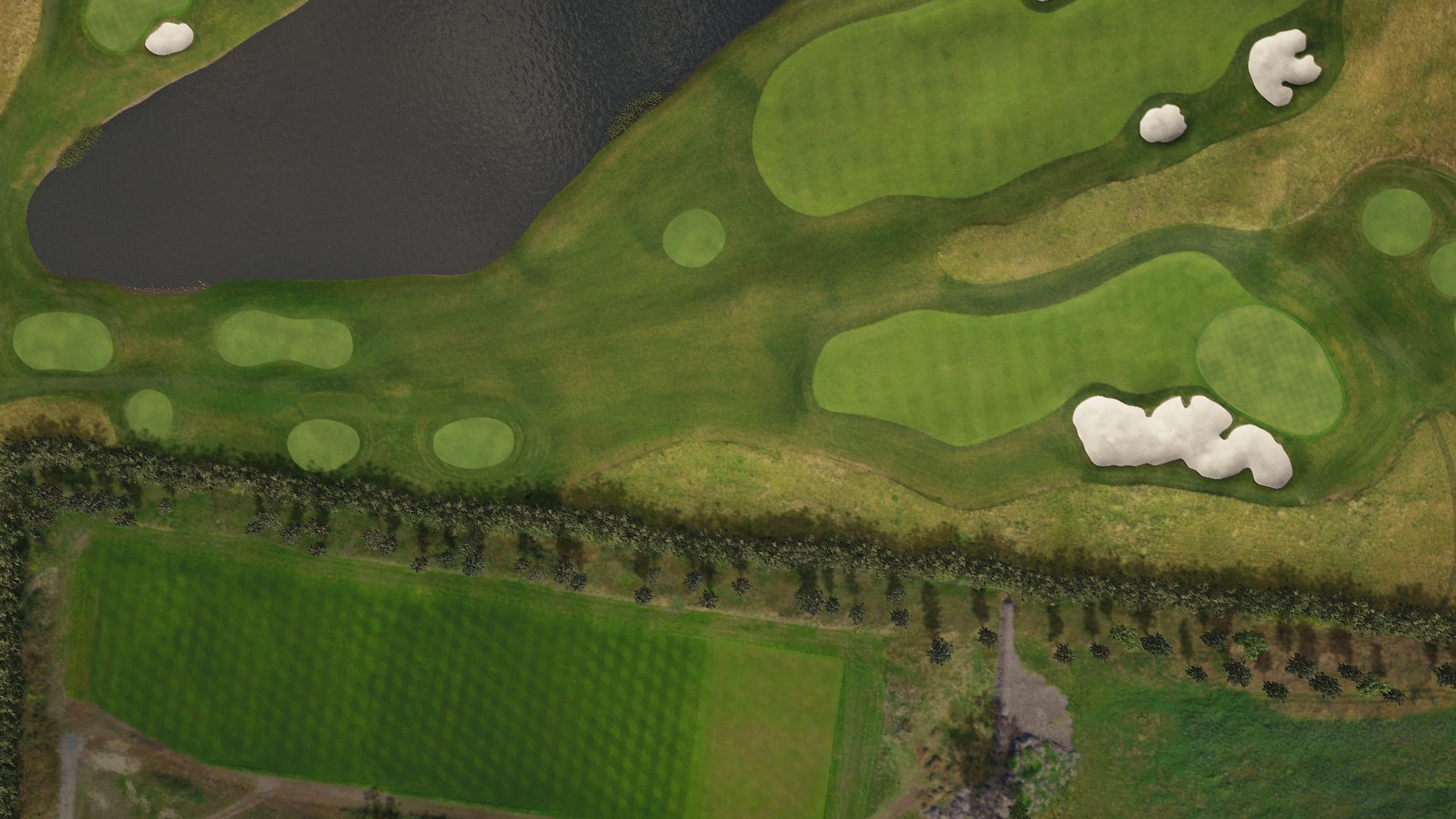 Hole 6 at Great Northern Academy