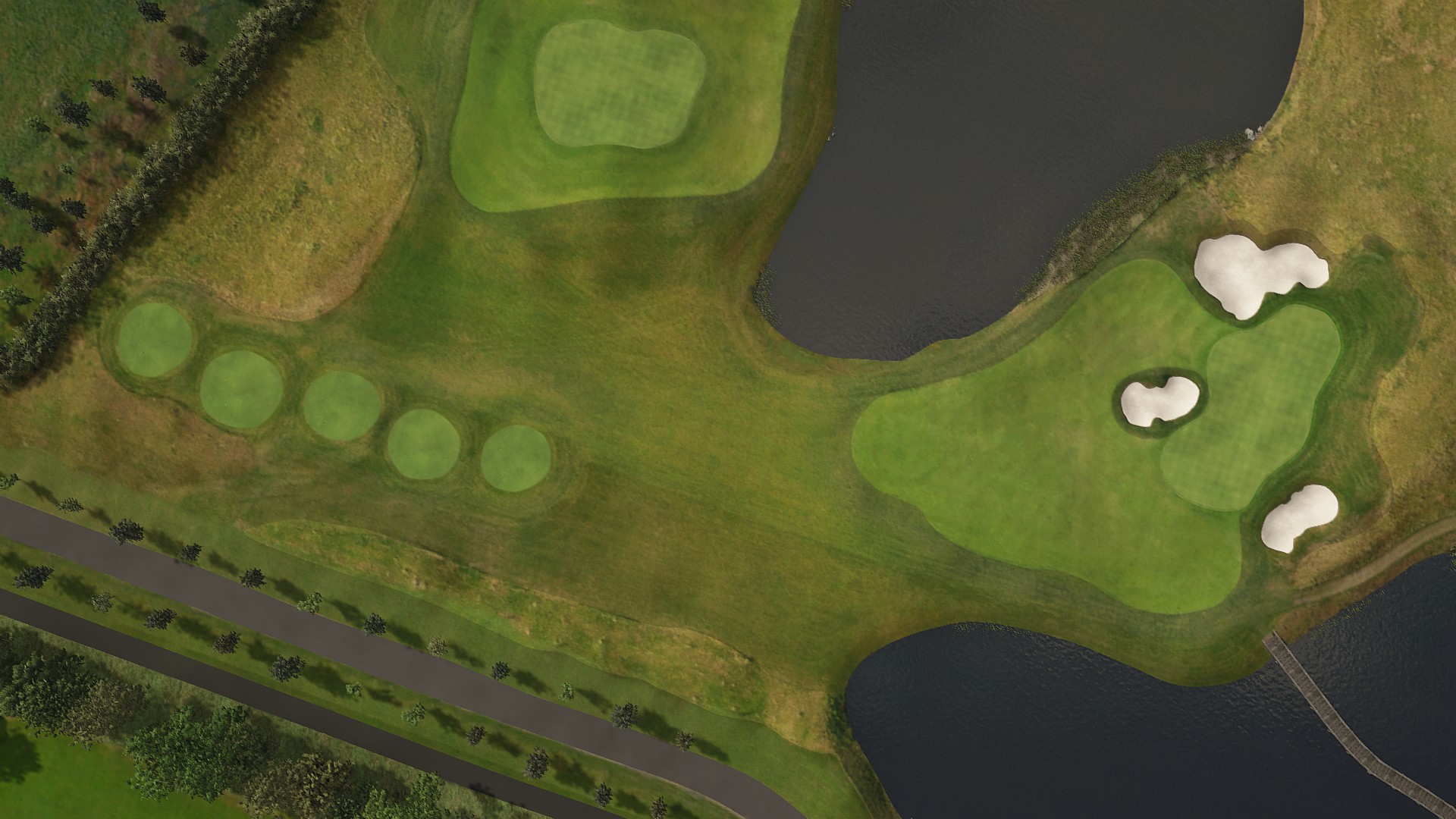 Hole 8 at Great Northern Academy