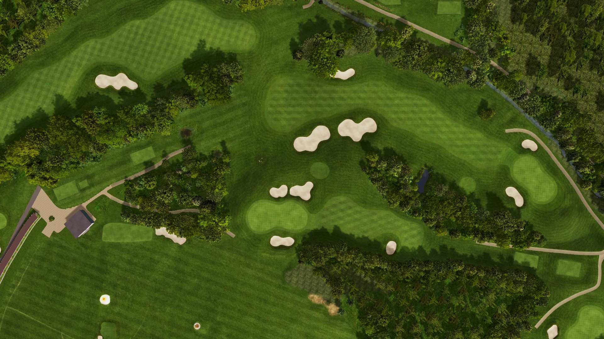 Hole 1 at Golf & More Huckingen