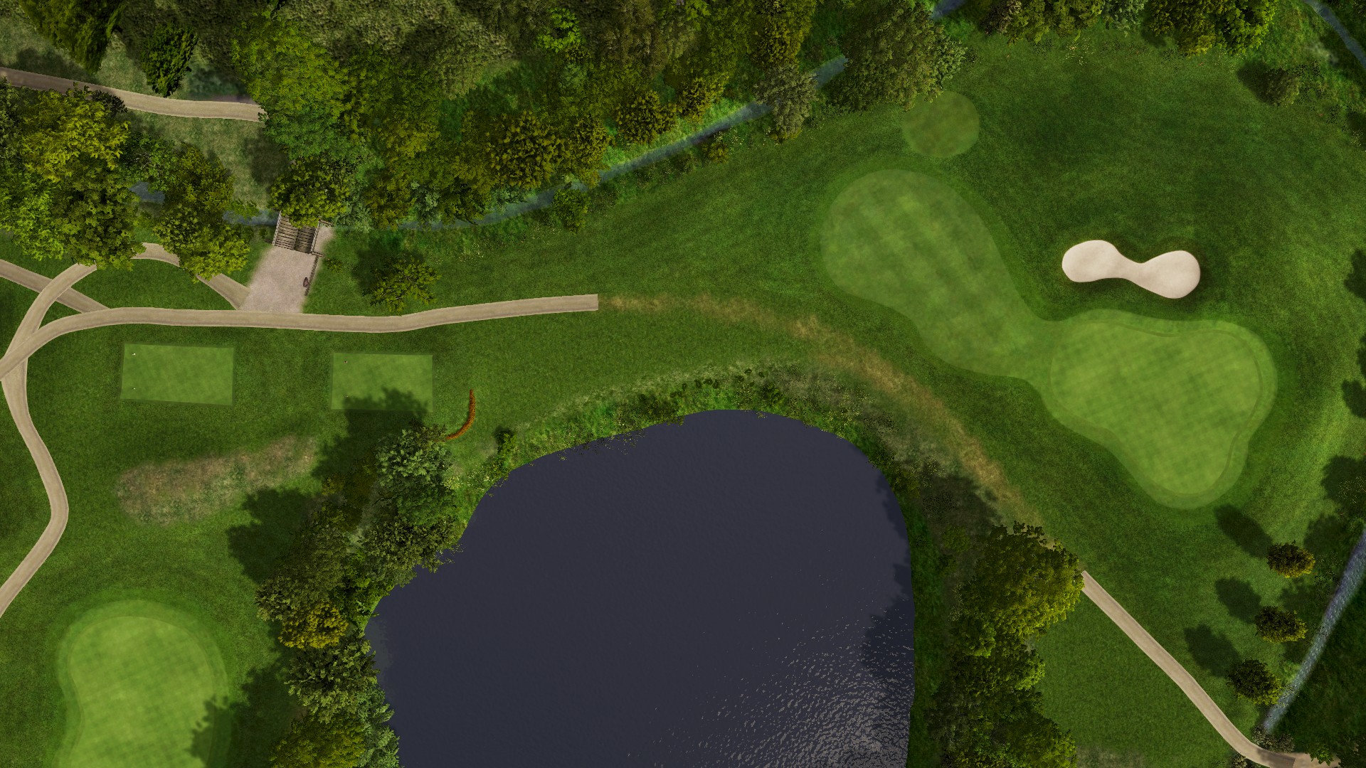 Hole 2 at Golf & More Huckingen