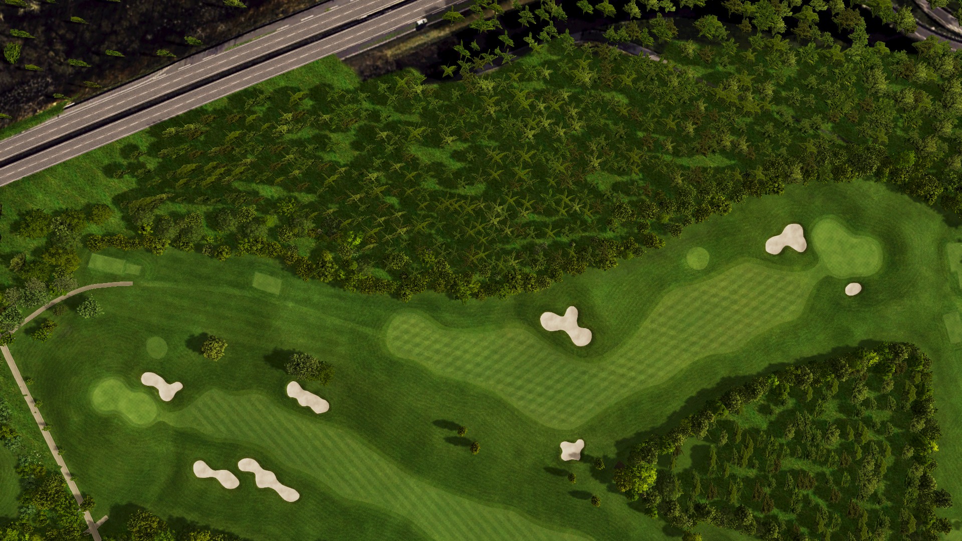 Hole 4 at Golf & More Huckingen