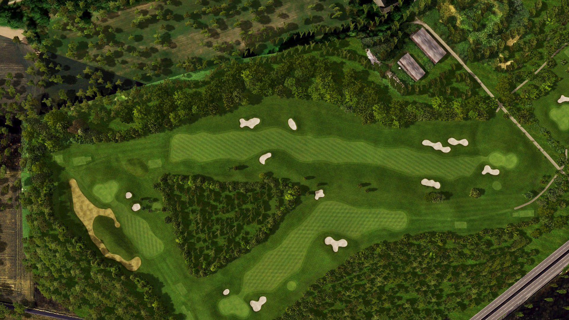 Hole 6 at Golf & More Huckingen