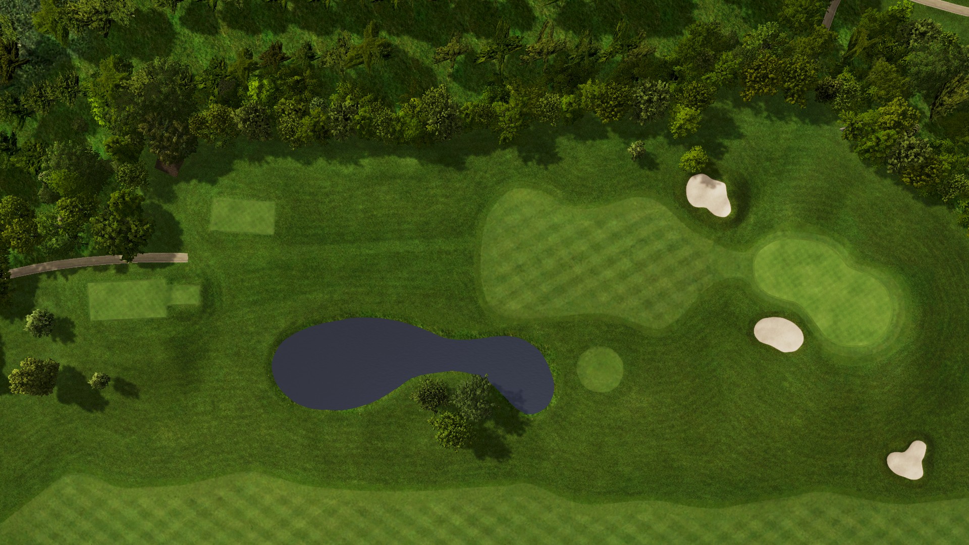 Hole 7 at Golf & More Huckingen