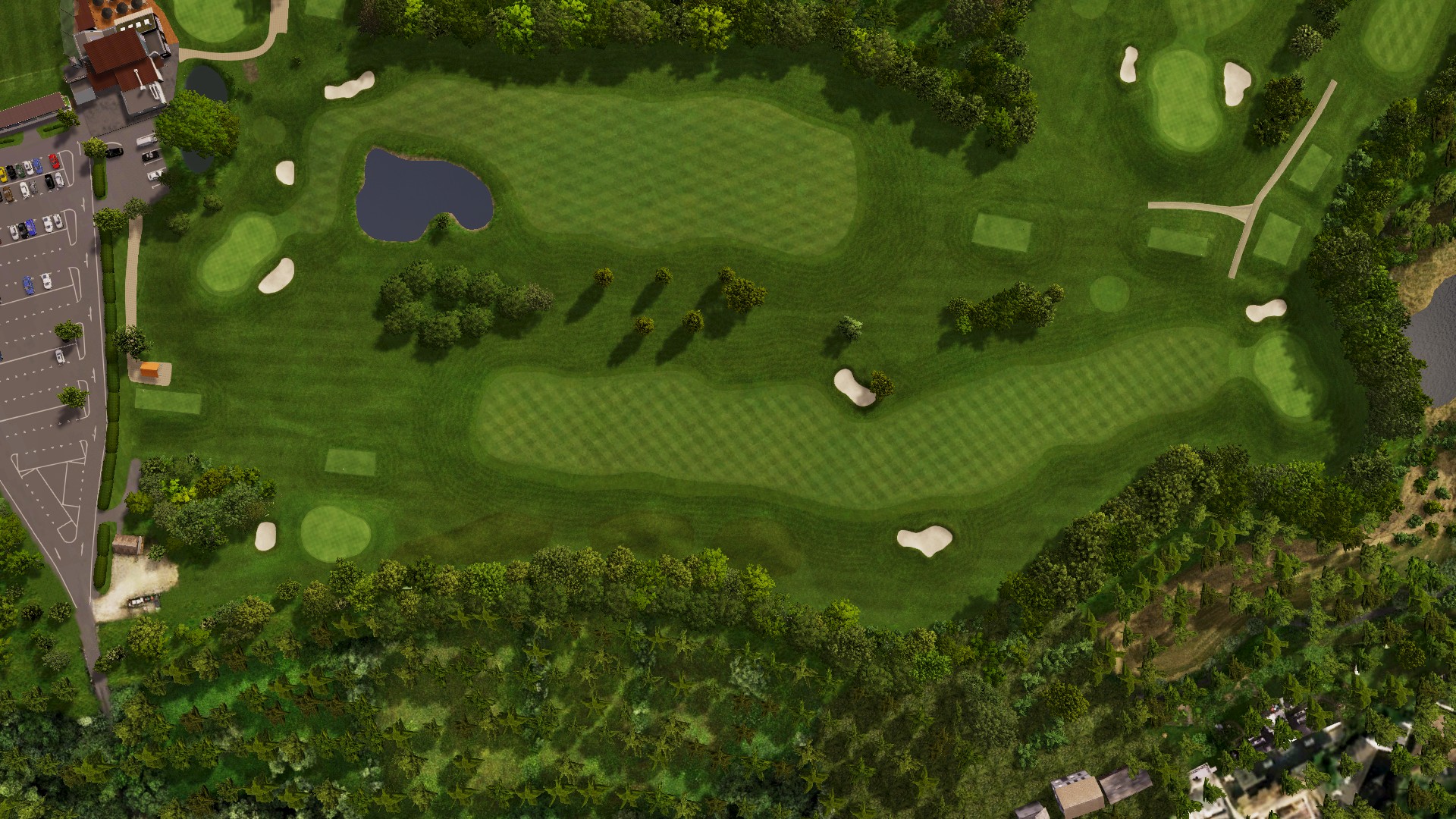 Hole 10 at Golf & More Huckingen