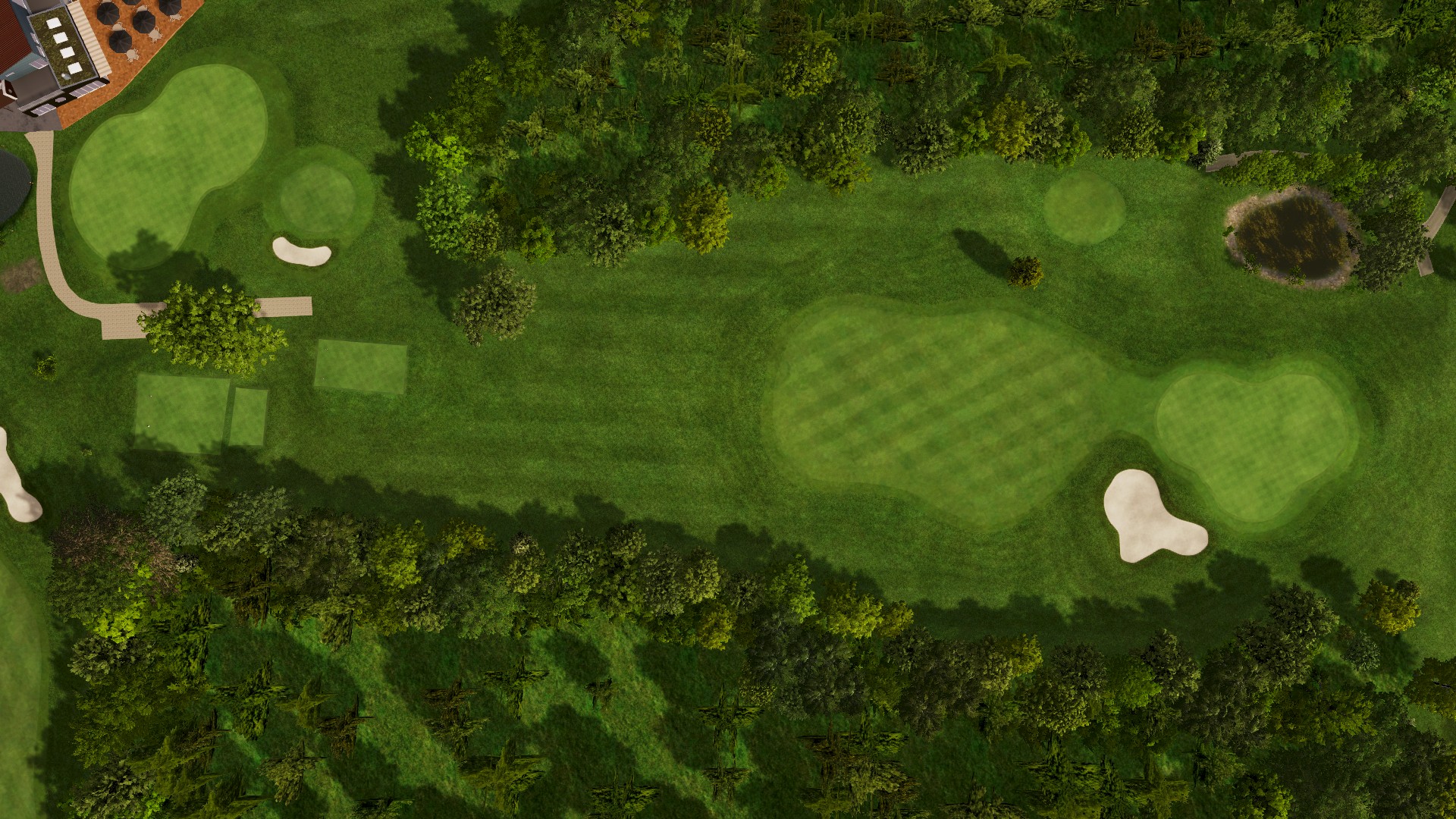 Hole 14 at Golf & More Huckingen