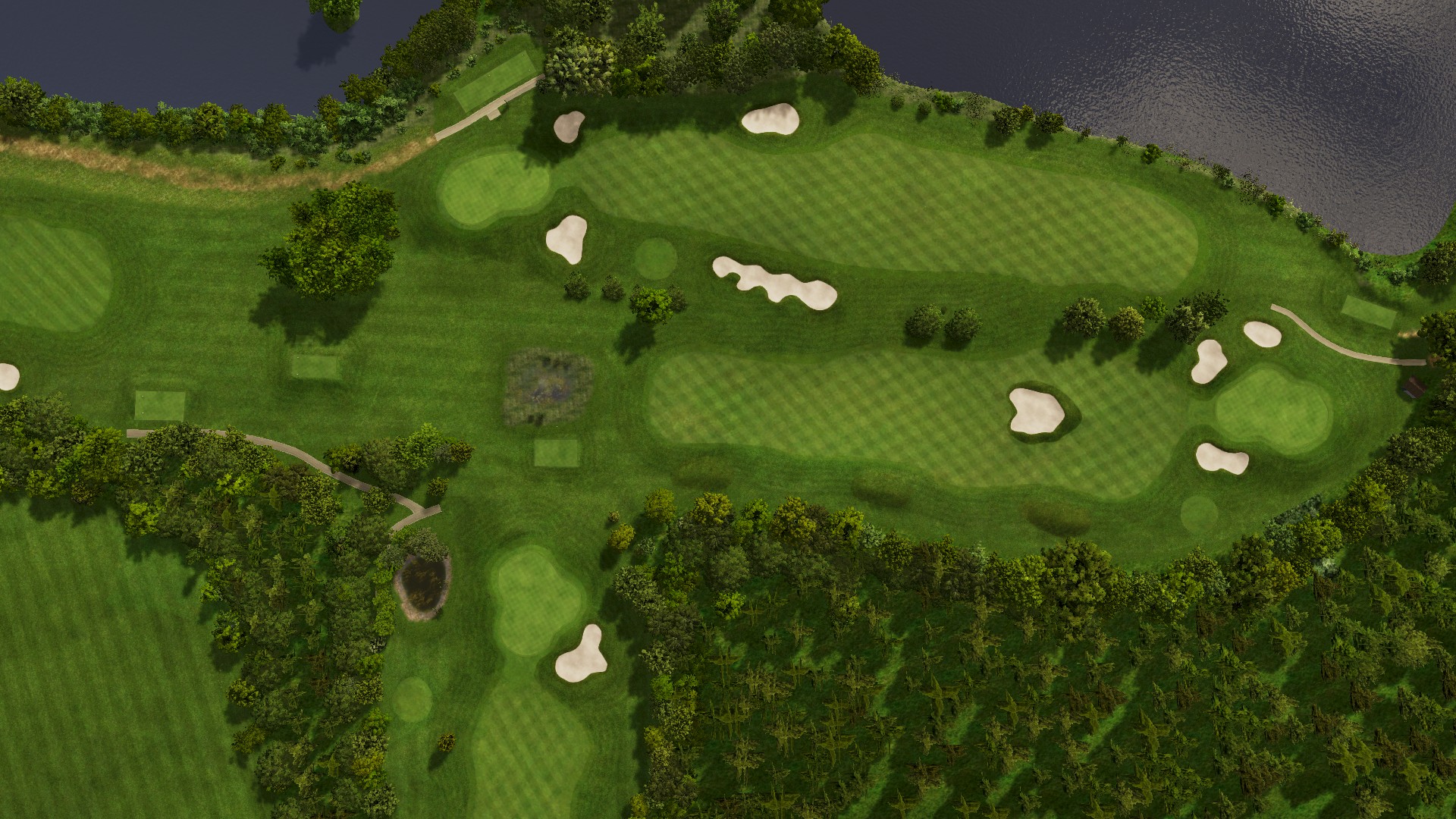 Hole 15 at Golf & More Huckingen