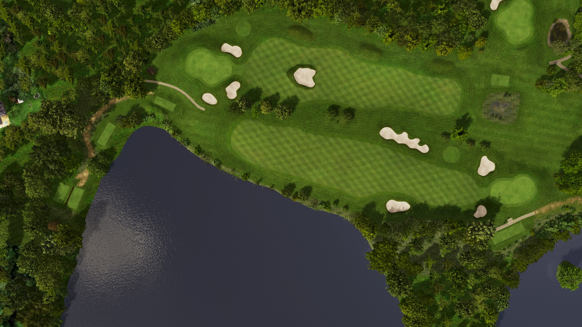 Hole 16 at Golf & More Huckingen