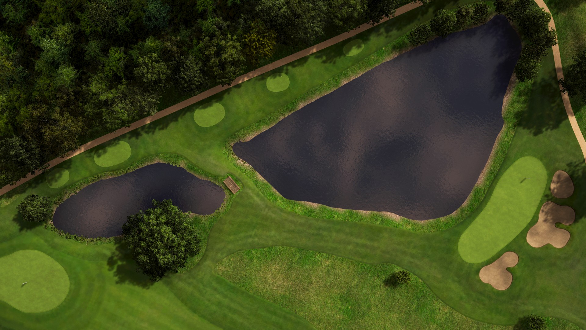 Hole 15 at Golf de Joyenval - The Retz Course