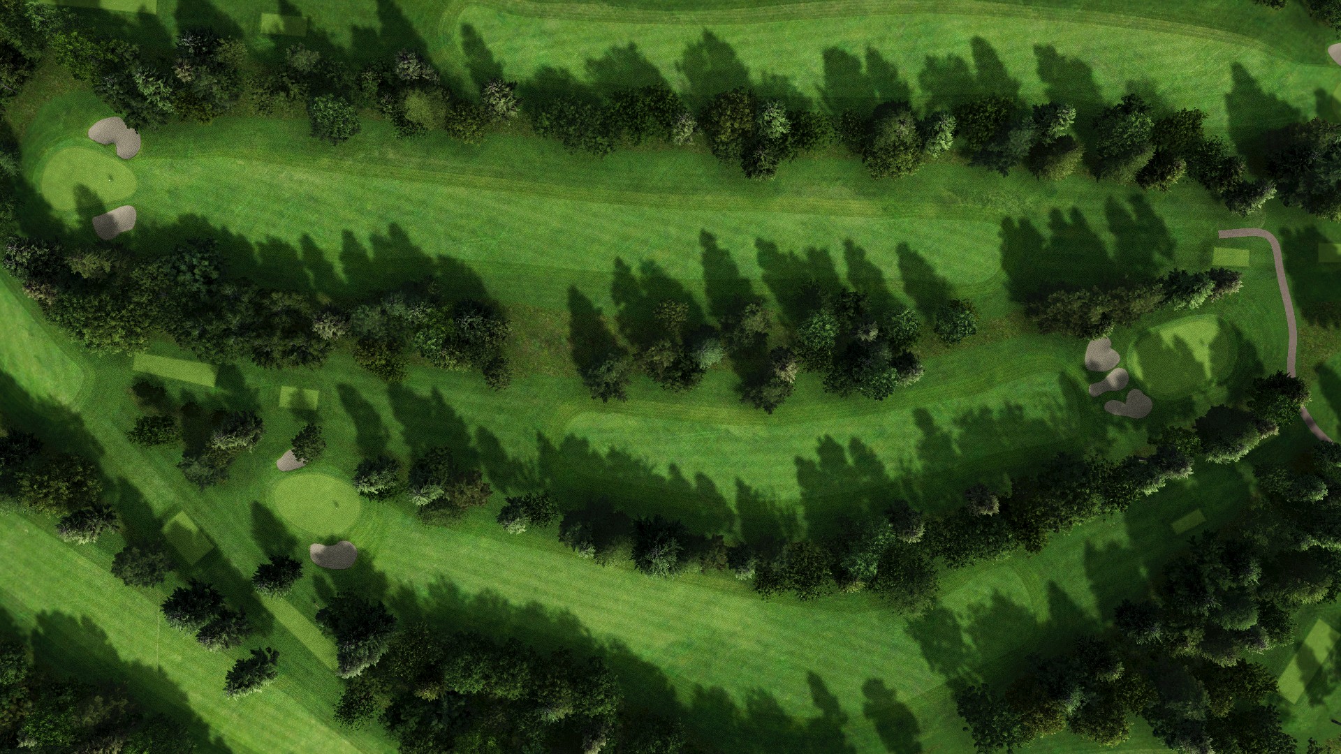 Hole 6 at Golf De La Boulie Forest Course