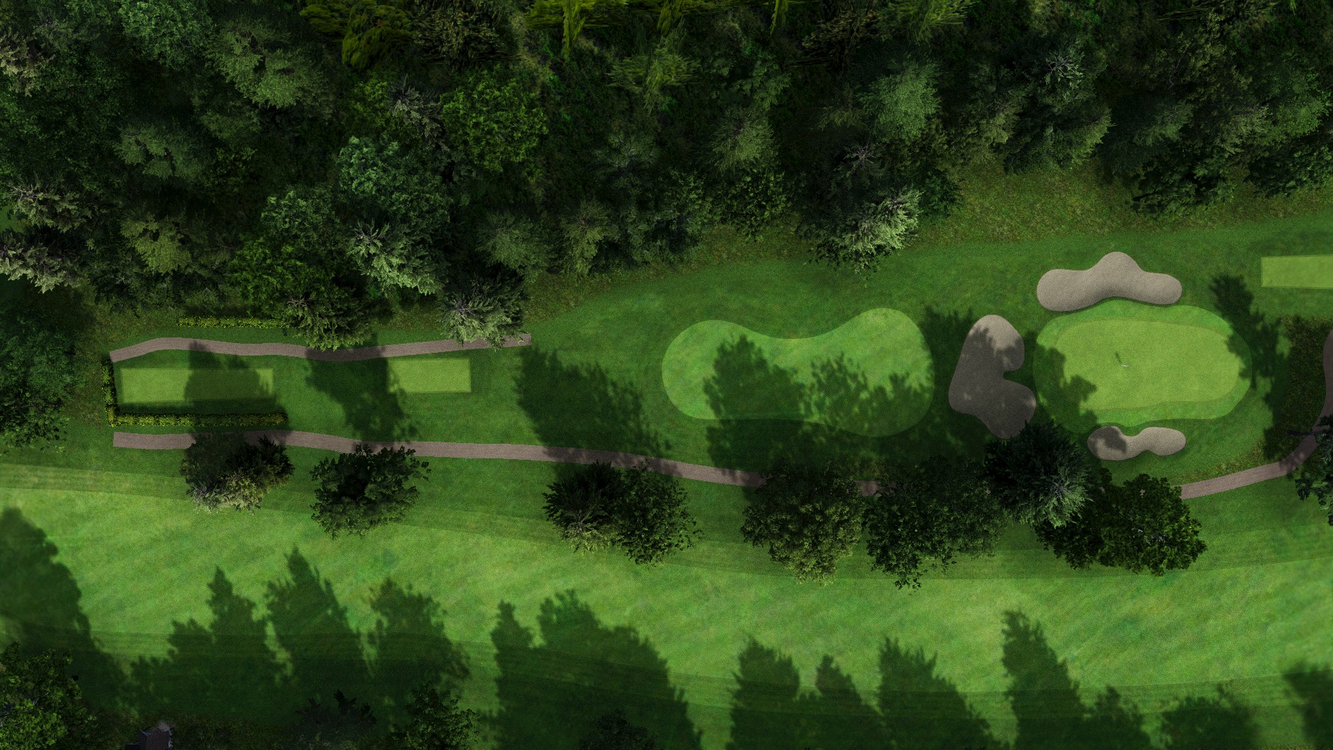 Hole 11 at Golf De La Boulie Forest Course