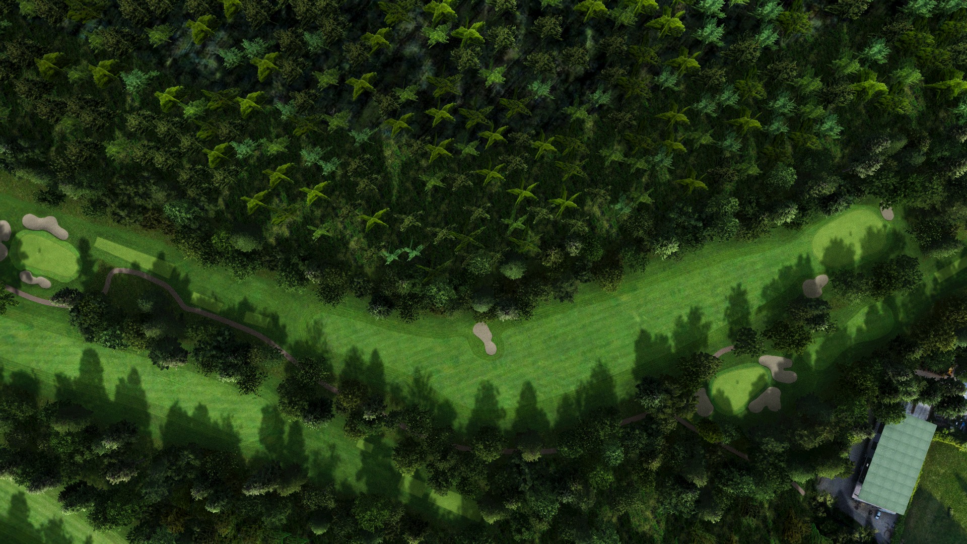 Hole 12 at Golf De La Boulie Forest Course