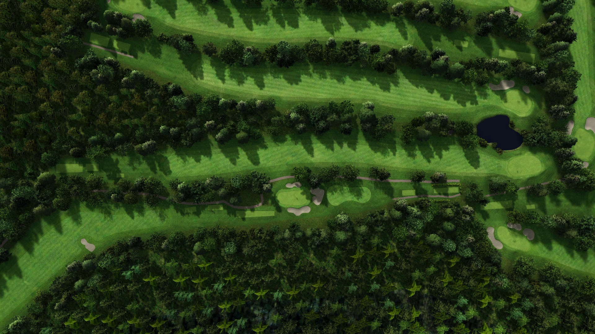 Hole 14 at Golf De La Boulie Forest Course