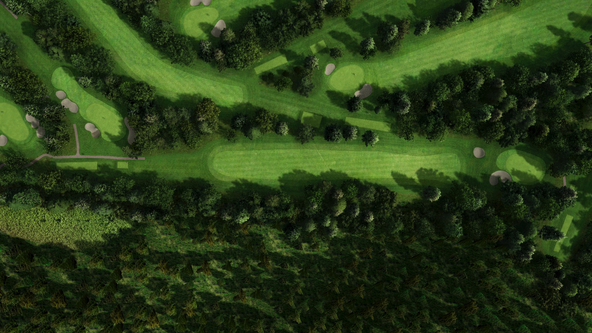 Hole 16 at Golf De La Boulie Forest Course