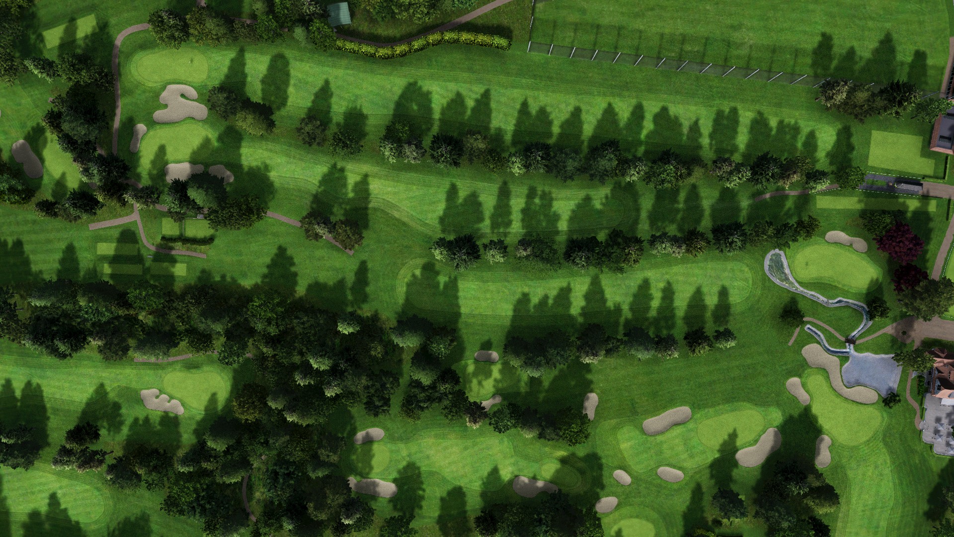 Hole 18 at Golf De La Boulie Forest Course